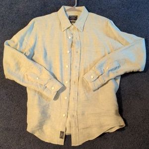 ABERCROMBIE AND FITCH Sage green casual shirt